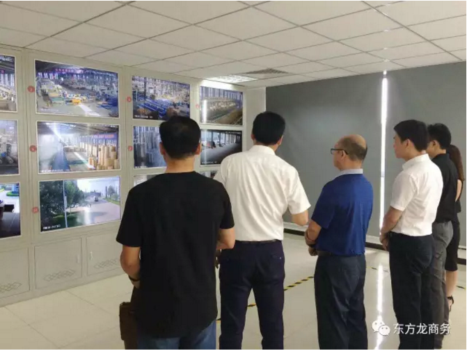 陪同湖南張家界、江蘇邳州實地考察新型包裝材料投資選址項目企業，務實推進項目合作落地