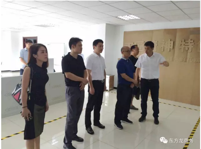 陪同湖南張家界、江蘇邳州實地考察新型包裝材料投資選址項目企業，務實推進項目合作落地